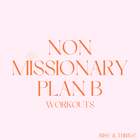 Non Missionary Plan B (Workouts)